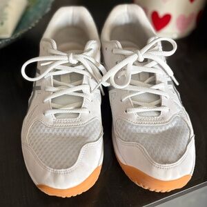 Asics White and Gray Sneakers